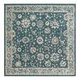 thumbnail image 3 of Unique Loom Penrose Collection Area Rug - Krystle (8' Square Turquoise/Beige), 3 of 7
