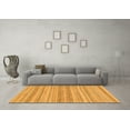 thumbnail image 3 of Ahgly Company Indoor Rectangle Abstract Orange Modern Area Rugs, 5' x 8', 3 of 4