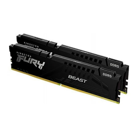 UPC: 0740617324365 | Kingston FURY Beast 32GB (2 x 16GB) 288-Pin DDR5 SDRAM DDR5 4800 (PC5 38400) Desktop Memory Model KF548C38BBK2-32