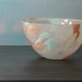 thumbnail image 5 of Jamie Young Co Watercolor Medium Modern Glass Bowl in Multi-Color, 5 of 5