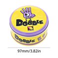 thumbnail image 2 of Juego doble de cartas papel revestido DQrwqpou juego de cartas Spot It Dobble, 2 of 8