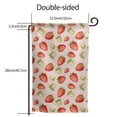 thumbnail image 7 of Wukai Strawberries Print Garden Flag 12.5x18 Inch Double Sided Sun-resistant Rain-resistant, Wrinkle-resistant Colorfast(Only Flag), 7 of 7