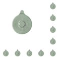thumbnail image 2 of Naiovety Cubierta de filtro de fregadero de agua para baño de cocina de Hotel de oficina, recogedor de pelo reutilizable, colador de bañera, Verde 10piezas, 2 of 6