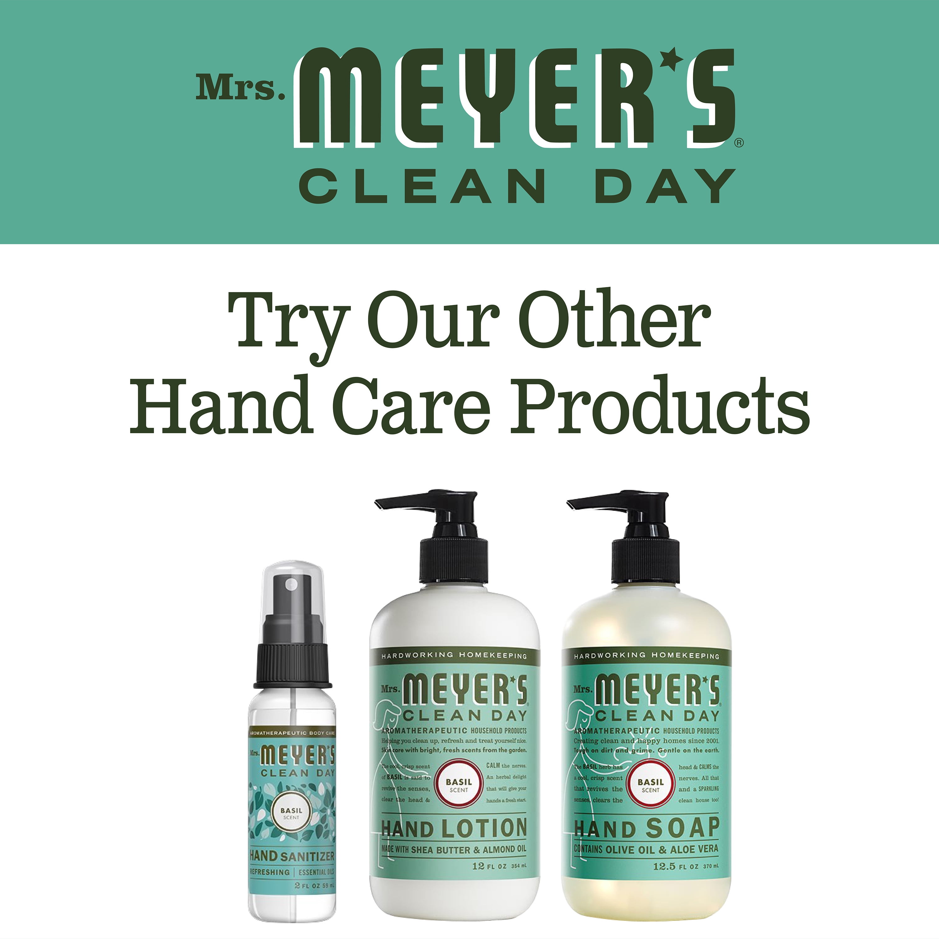 Mrs. Meyer s Liquid Hand Soap Refill Basil 33 fl oz Walmart