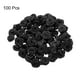 thumbnail image 3 of Uxcell 100Pcs 1.5cm Mini Rosas de Cinta para Manualidades Flores de Tela Artificial, Negro, 3 of 5