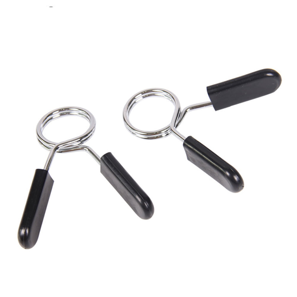 Details about   2pcs Olympic 25mm Dumbbell Barbell Bar Lock Spinlock Weight Clamps Gym Training 