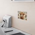 thumbnail image 5 of Yayeee Toggle Light Switch Wall Plate 2-Gang 4.56"x4.48" Decorative Outlet Cover, Floral Cow, 5 of 7