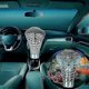 thumbnail image 3 of Universal Chrome Led Eyes Car Cobra Manual Gear Shift Knob Snake Shifter, 3 of 5