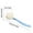 Blue 【1x Bath Brush】, variant on Double Sided Bath Brush with Long Handle and Soft Bristles for Exfoliating and Back Scrubbing Gentle Skin Care Spa and Shower Essential for Daily Hygiene Routine Topliu