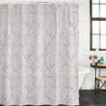 thumbnail image 2 of Grey Branches Shower Curtain, Waterproof Shower Curtains for Bathroom, Vintage Art Farmhouse Washable Fabric Bathtub Curtain Set Bath Decor with 12 Hooks Long 72"x84", 2 of 8