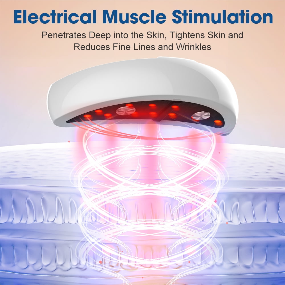 Flaremore Red Light Therapy Eye Patches for Dark Circles, Tired Eyes, Puffiness, Eye Wrinkles & Eye Bags,Anti-Aging Eye Pods, Inflammation Gadget for Eyes with Red Light Therapy