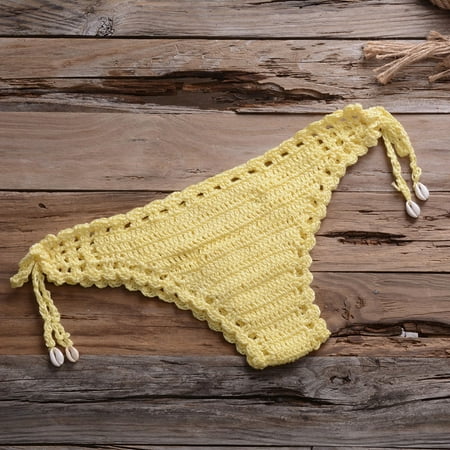 

Women Sexy Solid ColorKnitted Close Fitting Underwear