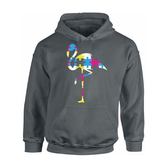 Awkward Styles Autism Flamingo Puzzle Hooded Sweatshirt Autism Hoodie Autism Awareness Sweater Hooded Autism Puzzle Hoodie Sweater Autism Support Hoodie Autism Awareness Gifts Autism Sweater Women