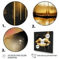 thumbnail image 3 of DESIGN ART Designart "Gold Lips Of Luxury Ii" Fashion Canvas Art Print 36 in. wide x 36 in. high, 3 of 5
