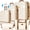 20/24/28in(Ivory White), variant on 5 Piece Luggage Sets  and Travel Duffel Bag, ABS Hardshell Hardside Checked Luggage with TSA Lock and Double Spinner Wheels Suitcase, Ivory White
