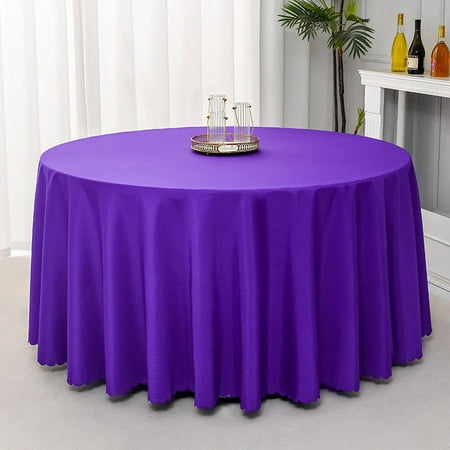 

Tablecloth in Polyester Fabric for Wedding/Banquet/Restaurant/Parties(Size Color)
