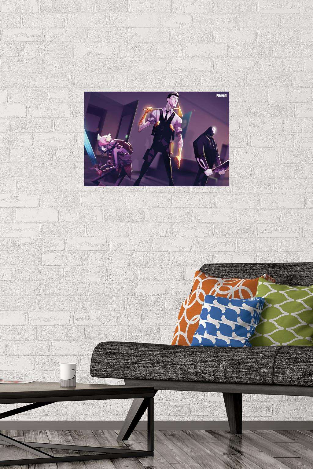 Fortnite - Boss Fight Wall Poster, 14.725" x 22.375"