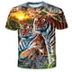 thumbnail image 1 of Summer Fashion Animal Dog Graphic T Shirts For Men Casual 3D Print Tee Hip Hop Harajuku Personality Round Neck Short Sleeve Top12T Gong Bohan LED, 1 of 2