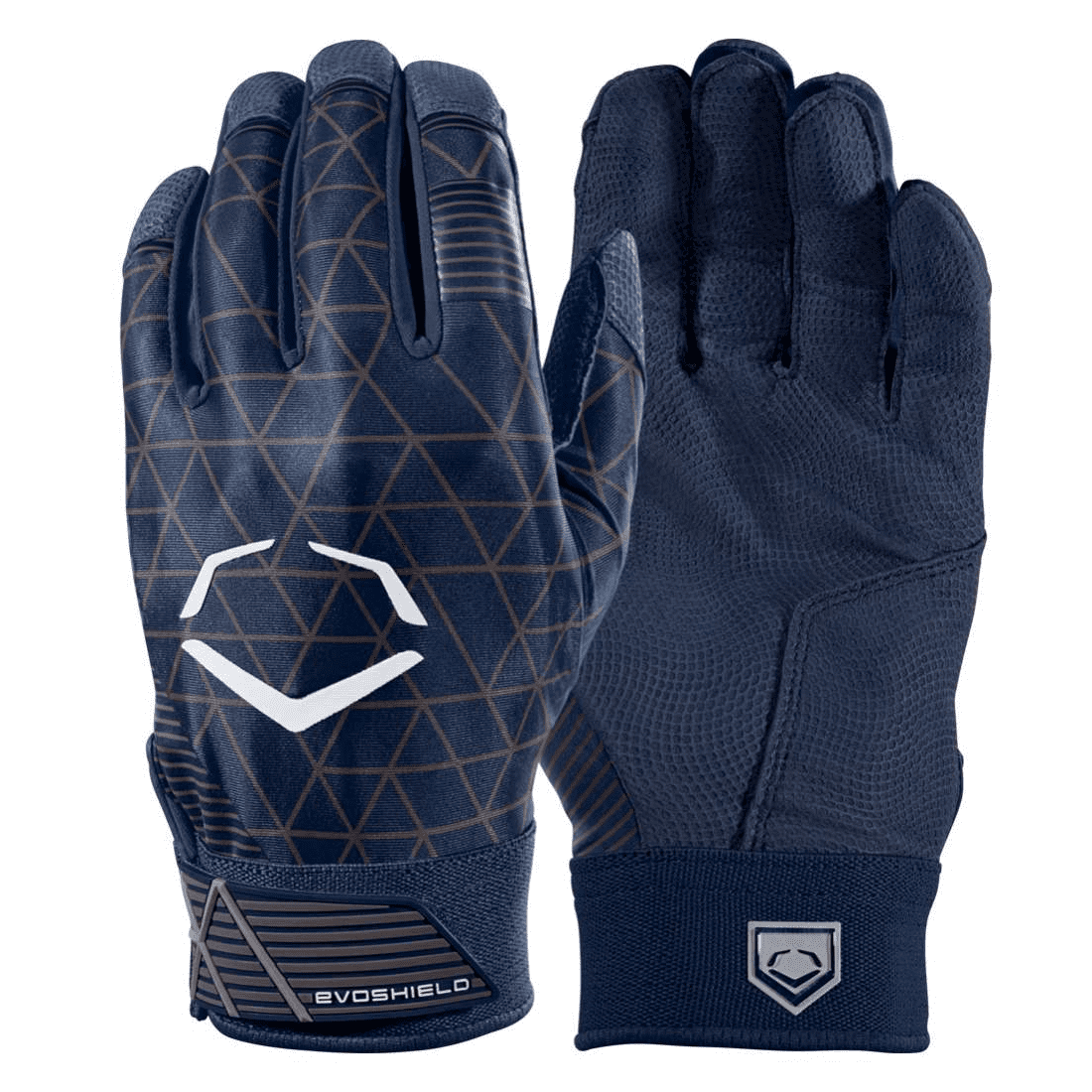 EvoShield Adult EvoCharge Protective Batting Gloves Navy Walmart