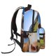thumbnail image 3 of Disketp Blue Sky Meadow Cute Cow Mochila Estampada para Hombre y Mujer – Mochila Ligera Clásica con Múltiples Bolsillos para Universidad, Trabajo y Viajes-One Size, 3 of 5