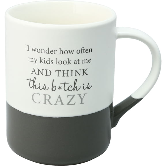 Pavilion Gift Company - Crazy - 18 oz Mug