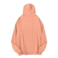 thumbnail image 3 of Mens Casual Oversized Hooded Collar Drawstring Hoodies Pullover Sweatshirts Casual Long Sleeve Shirts, 3 of 4