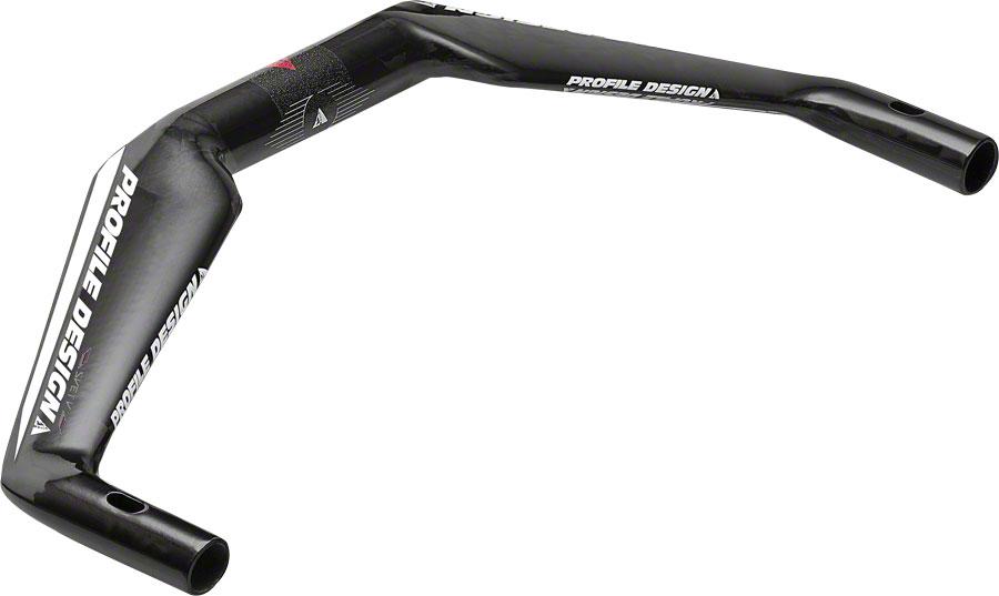 Profile Design Svet V Carbon Base Bar: 40cm, 31.8mm Bar Clamp, 60mm Drop, Gloss Black by Profile Design