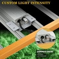 thumbnail image 4 of Lampe de Croissance à DEL pour Plantes d'Intérieur, Couverture TFT avec Diodes à Haut Rendement, Spectre Complet Semblable au Soleil, Lampes de Culture à Intensité Réglable pour Semis Hydroponique Intérieur, Végétation, Floraison, Maison (), 4 of 7