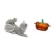 thumbnail image 5 of Figura de gato con forma de calabaza, adorno de cristal para dulces, ideal para dormitorio, sala de estar, oficina, regalo de inauguración de la casa,, 5 of 8