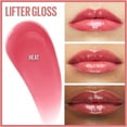 Maybelline Lifter Gloss Lip Gloss Makeup with Hyaluronic Acid, Heat