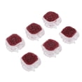 thumbnail image 4 of 6pcs lentejuelas de resina irregulares artesanías de cristal imitado Rojo púrpura, 4 of 9