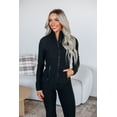 thumbnail image 4 of Rixie Ribbed Active Jacket - Black, 4 of 6