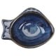 thumbnail image 1 of Ceramic Fish Shaped Sauce Dish for Seasoning & Dipping – Blue Appetizer Plate Ideal for Home, Restaurants, and Picnics – Easy to Clean & Family Safe, 1 of 3