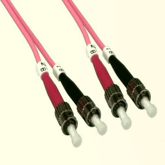 SANOXY Cables and Adapters; 3m ST/ST Duplex 50/125 Multimode OM2 Fiber Optic Cable