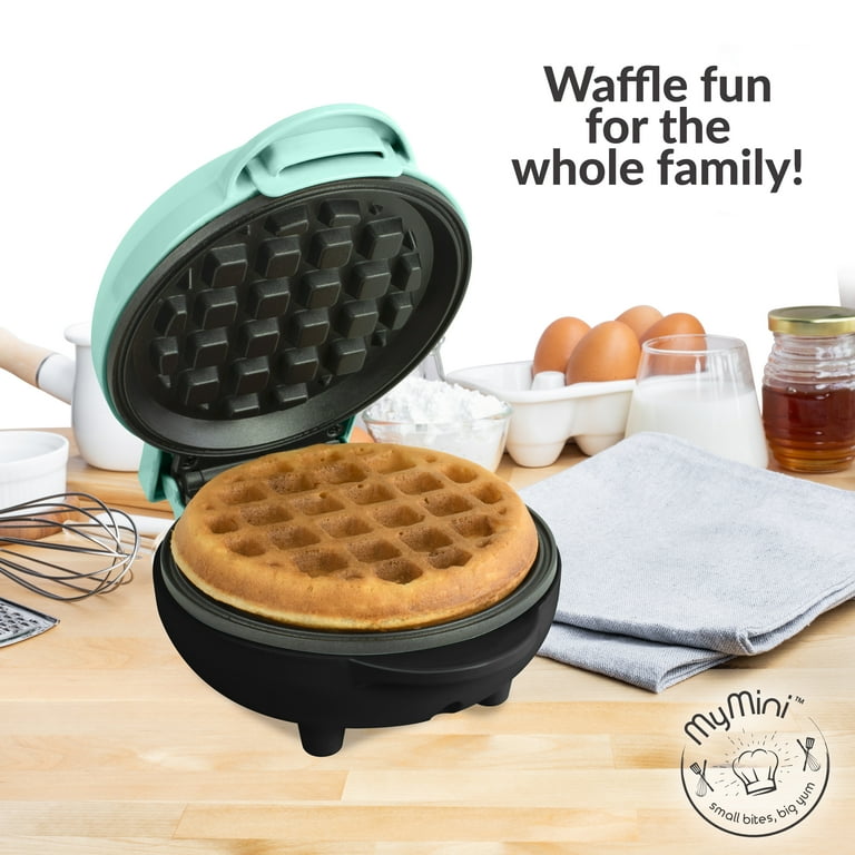 MyMini Waffle Maker, Teal