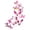 Pink, variant on Partheme 12PCS 3D Colorful Butterfly Wall Stickers, Butterfly Wall Decals, Removable Butterflies Art Decor Crafts for Party Offices Bedroom Room Sticker Set , Blue