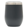 thumbnail image 1 of Vaso de 12 , vaso material acero inoxidable con tapa, matraz de doble pared aislado al vacío para , oficina, vino, , bebidas Negro DYNWAVEMX Vaso térmico inoxidable, 1 of 5