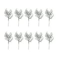 thumbnail image 2 of YIMWNYI Artificial Black Dead Branches for Halloween Home Decoration, 10 Piece Set, Plastic Decor, Festive Party Ornaments, Indoor Outdoor Wreath Accessories, Realistic Simulated Plants, 2 of 7