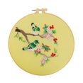 thumbnail image 2 of Clearance Office&Craft&Stationery under $5,Embroidery Starters Kit For Beginners With Embroidery Cloth Embroidery Hoop Threads And 3 Needles Beautiful Bird And Tree, 2 of 5