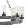 thumbnail image 5 of 9 Light Large Outdoor Low Voltage Hanging Lantern in Rustic Style 30 inches Wide By 27.75 inches High-Sequoia Finish-Led Lamping Type-E26 Medium, 5 of 8