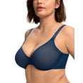 thumbnail image 2 of Bra HSIA Seraphina Minizer, cobertura total, con aros, 38 g, azul, 2 of 5
