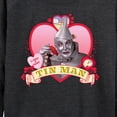 thumbnail image 3 of Wizard of Oz - Heart Tin Man - Women's Lightweight French Terry Long Sleeve Shirt, 3 of 5