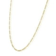 thumbnail image 3 of 10K Gold 2mm Hollow Figaro Chain Necklace 16"-26", 3 of 8