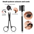 thumbnail image 5 of Maquinilla de afeitar para cejas, kit de cejas 6 en 1, juego de cuidado de cejas, juego de recortadores de cejas para mujeres y hombres, que incluye recortador de cejas, cepillo, tijeras para cejas,, 5 of 5