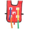 thumbnail image 1 of EeaseCA 1 set of Interactive Game Toys Tail Game Kids Chasing Game Vest With Ribbon, 1 of 7