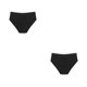 thumbnail image 2 of Sonducket Ropa interior Trajes de baño Menstrual a prueba de fugas Bikinis Bottoms Transpirable Absorbente Período Bragas Reutilizables Negro/L 2piezas, 2 of 6