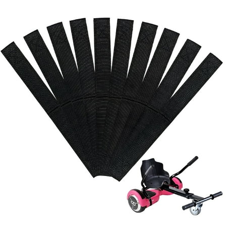 BESTSKY 10Pcs Hoverboard Accessories Straps Hoverboard Cable Tape Seat Attachment Lightweight Replacement Belts for Balance Scooter