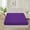 Purple, variant on Twin Size 1-Piece Fitted Sheet – 800 Thread Count, 100% Egyptian Cotton, White Stripe Pattern, 15-Inch Deep Pocket Soft & Breathable