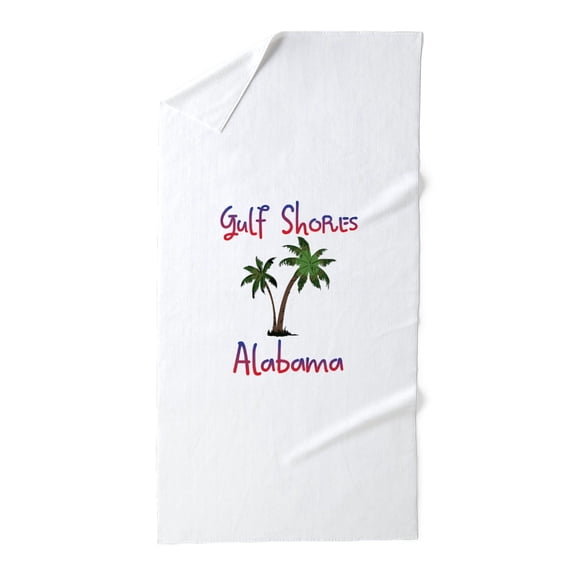 CafePress - Gulf Shores Alabama - Large Beach Towel, Soft 30"x60" Towel with Unique Design