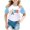 Light Blue, variant on Toddler Girl's Paris T-Shirt Raglan Short Sleeved Graphic T Shirt Unisex Tee Top